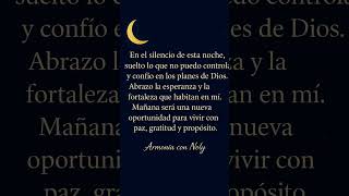 Entrega tus cargas y descansa en Dios #dios #armoniaconnoly #pazinterior #esperanza #feendios