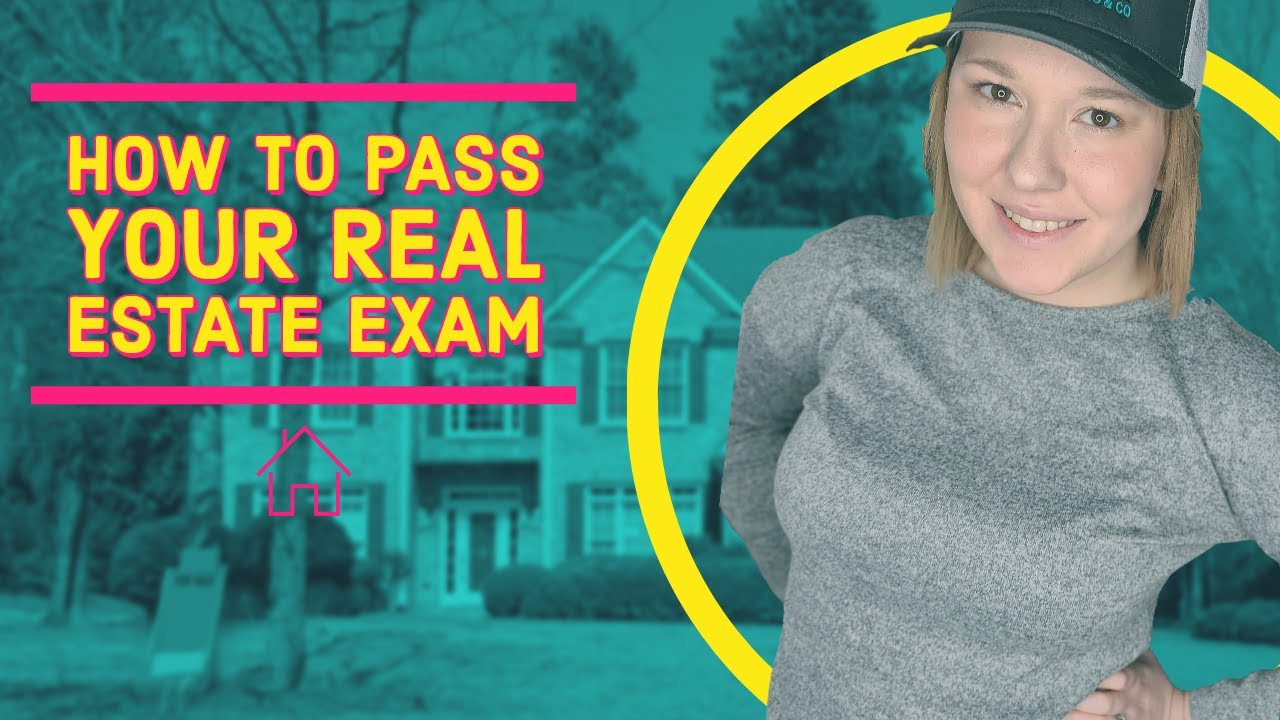 How To Pass Your Real Estate Exam YouTube
