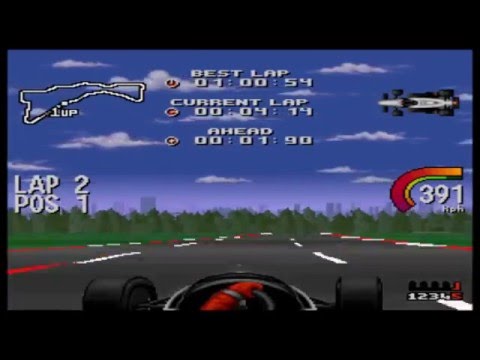 Newman-Haas Indy Car Featuring Nigel Mansell SNES - Arcade Full Season - Round 1 - Surfers Paradise