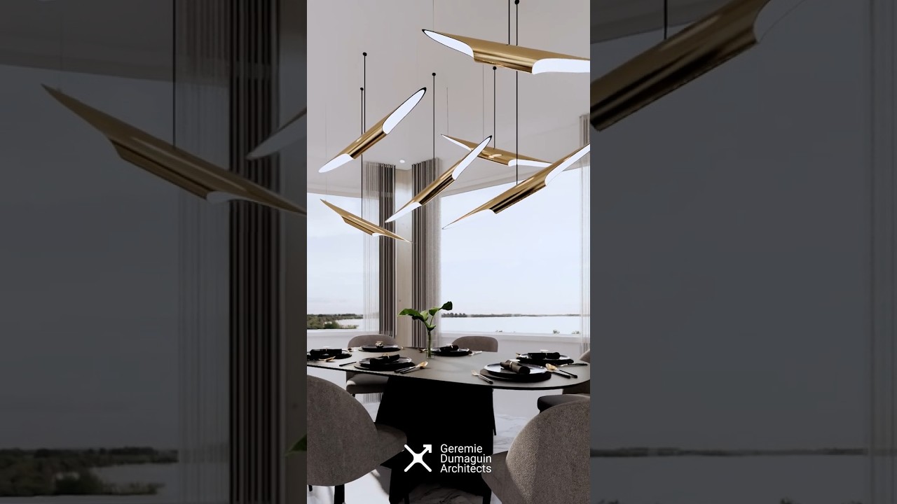 Modern Dining Area Walkthrough – Sleek Interior Design Animation | GDA