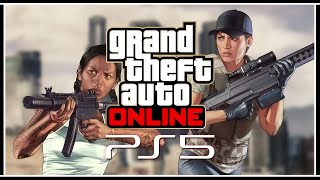 Первый запуск GTA 5 Online E&E на PlayStation 5