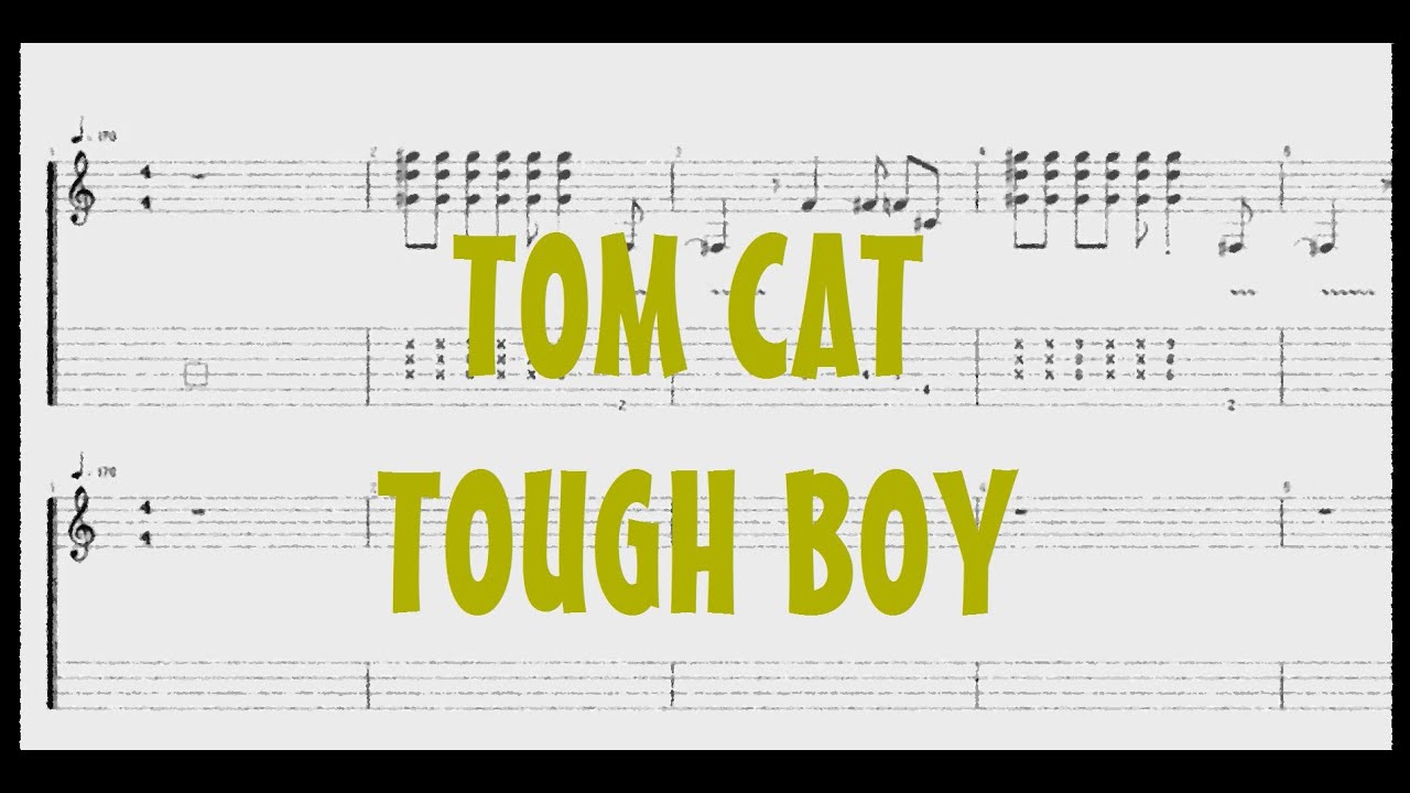 北斗の拳 TOUGH BOY - TOM★CAT[Guitar & Bass TAB] 