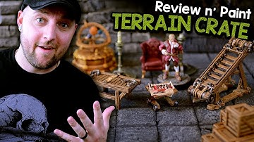 📦Mantic Terrain Crate PRODUCT SHOWCASE & PAINTING GUIDE - SPONSORED