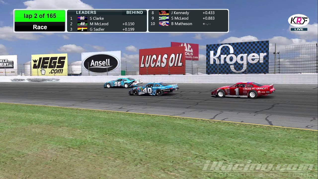 Sandman's Super late model Round 7 season 1 2016 HD - YouTube