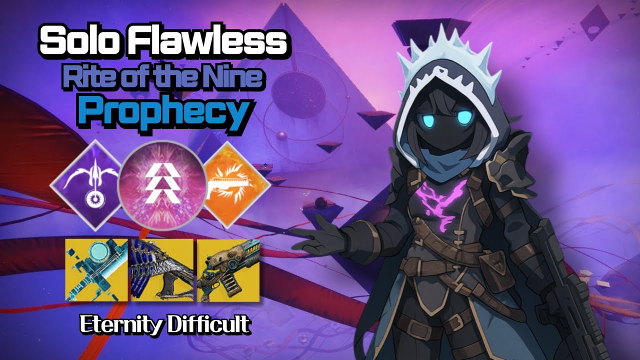 Solo Flawless Eternity Prophecy on Prismatic Hunter (Rite of the Nine) - [Destiny 2 Episode Heresy]