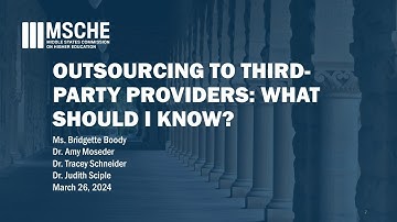 Outsourcing to Third-Party Providers: What Should I Know?