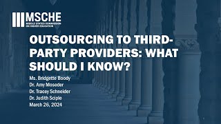 Full Outsourcing to Third-Party Providers: What Should I Know News