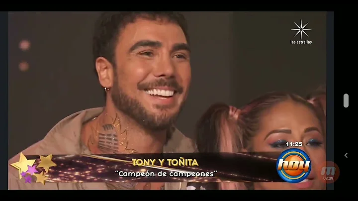 toita y Tony #lasestrellasbai...   #campeondecampe...