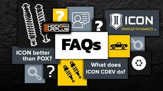 Icon Shocks for Beginners  Your Questions Answered