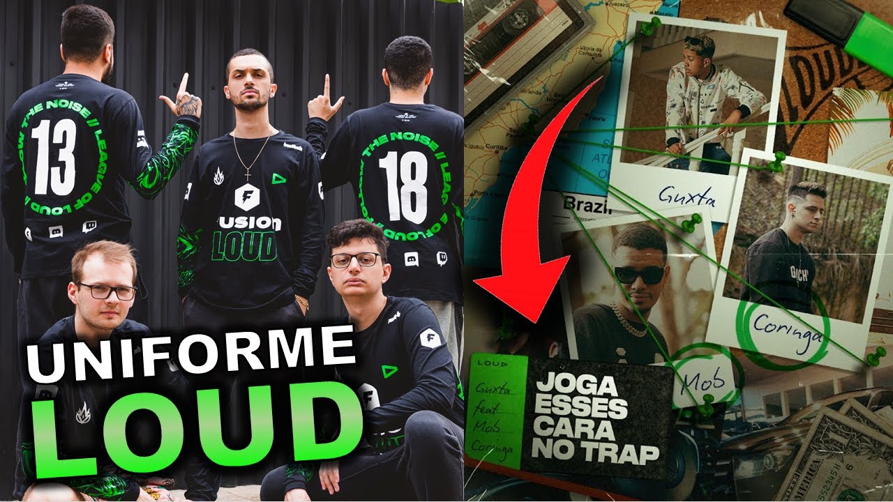 UNIFORME DE LOL DA LOUD, CODASHOP FORA? A LOUD JOGOU OS CARA NO TRAP!!