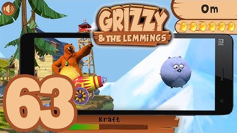 Grizzy and the Lemmings The cannon! Part 63 (Android/iOS)