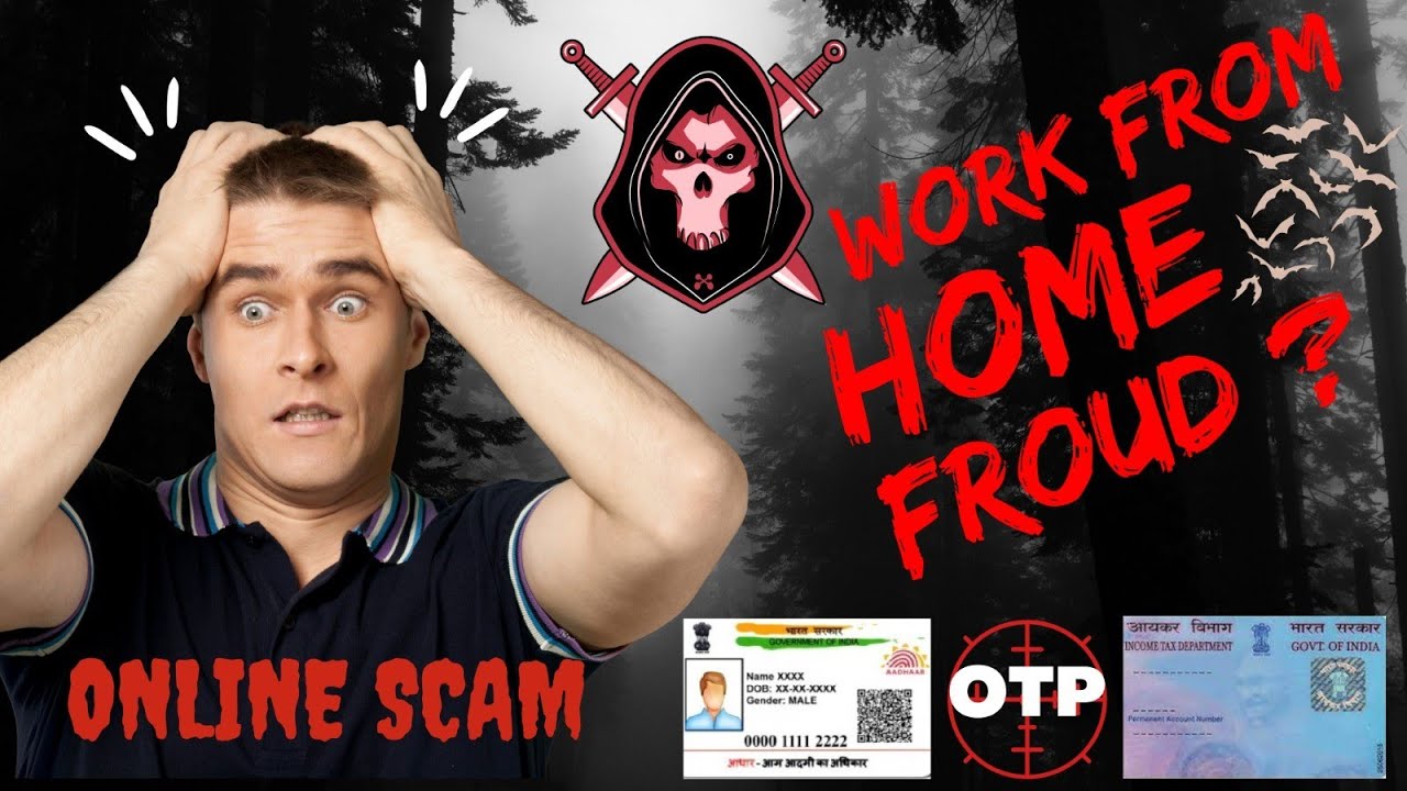 work from home 2023 online big froud  || pan card adhar card froud ( the finance show)