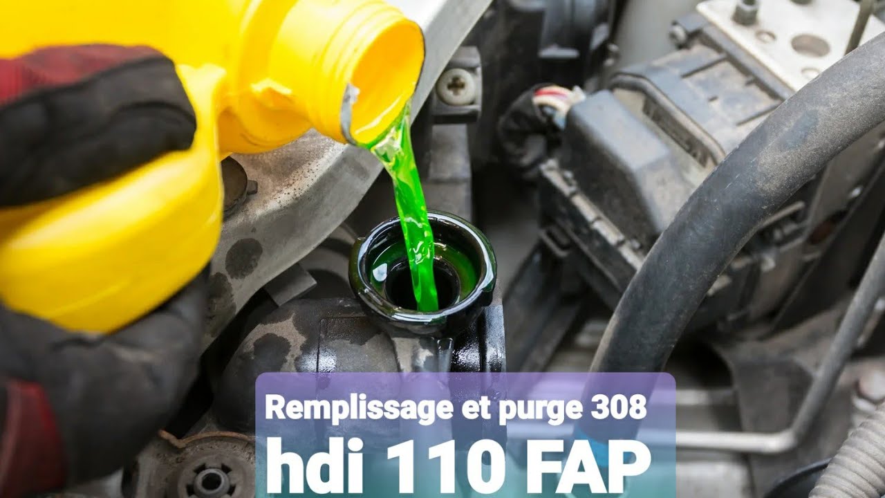 Remplissage du Circuit de Refroidissement par Dépression - Technique  Peugeot 404
