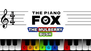 The Mulberry Bush - Watch & Play! Interactive Piano Tutorial