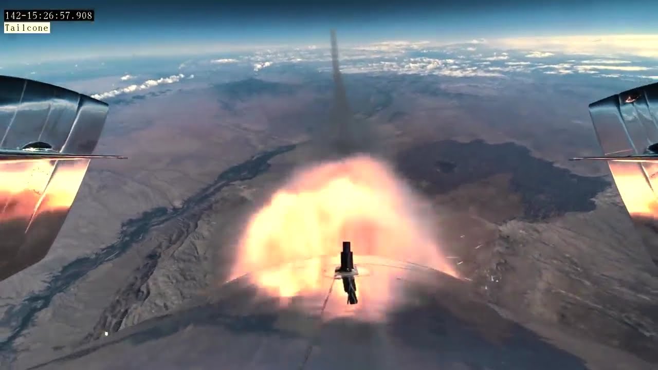 VIRGIN GALACTIC completa voo suborbital a partir do "spaceport" no Novo México