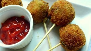 Potato or aloo lollipop [ENGLISH] | Kid's evening snack| Party appetizer| Deeps Kitchen video recipe(Potato lollipop or aloo lollipop | Kid's evening snack| Party appetizer| Deeps Kitchen video recipe Visit my blog for detailed ingredient list and measurements and ..., 2015-06-26T03:19:25.000Z)