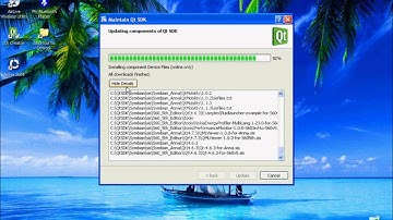 Update Qt SDK, Uninstall SDK (Remove all components), Package manager