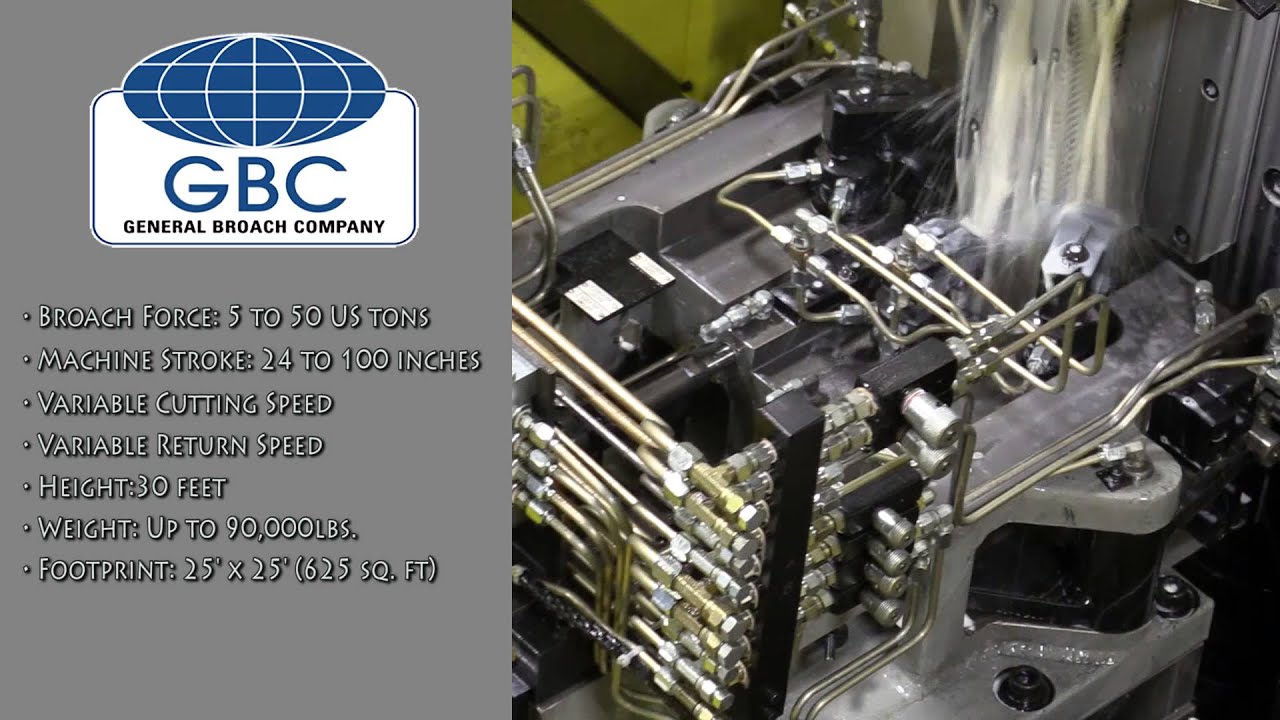 General Broach Dual Ram Rebuild