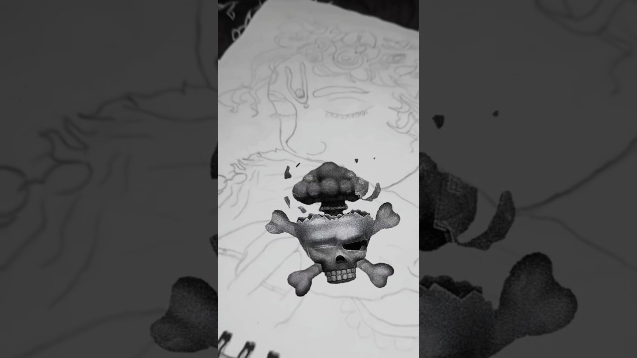 new sketch of lord with troll face 🙏🏻🔥💗⚡ #phonk #artist #ram #vasudev #viralshorts #drawing