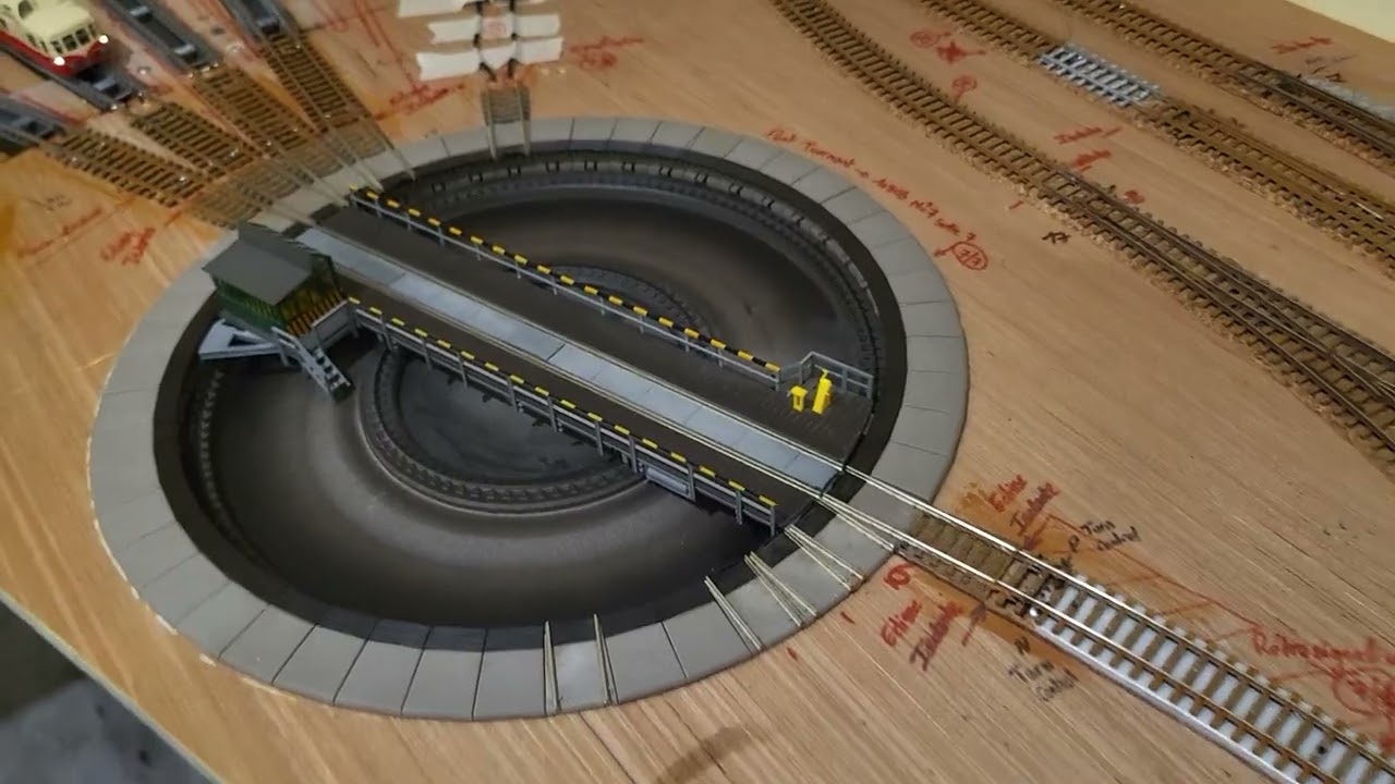 Rétrosignalisation de la rotonde - Réseau Rétrosignalisation à 100% sous topologie ROCO Z21. 