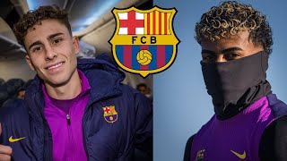 Le Barca A Fait Un Tres Beau Cadeau A Fermin Lopez Cest Mérité Lamine Yamal Au Top