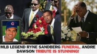 Ryne Sandberg Funeral, Andre Dawson Tribute Is STUNNING!