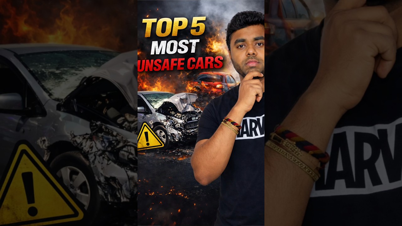 Top 5 Most Unsafe Cars in India 😱