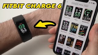 Celebrity Fitbit Charge 6: How to Change Clock Face Profile