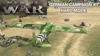 Men of War | German Campaign Walkthrough #1 | Mercury (Hard Mode)