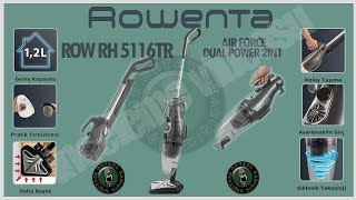 Rowenta RH5116TR 2IN1 Dikey Süpürge I Performansı Nasıl? 750Watt vs 2.000Watt!!! Kutu Açılış!