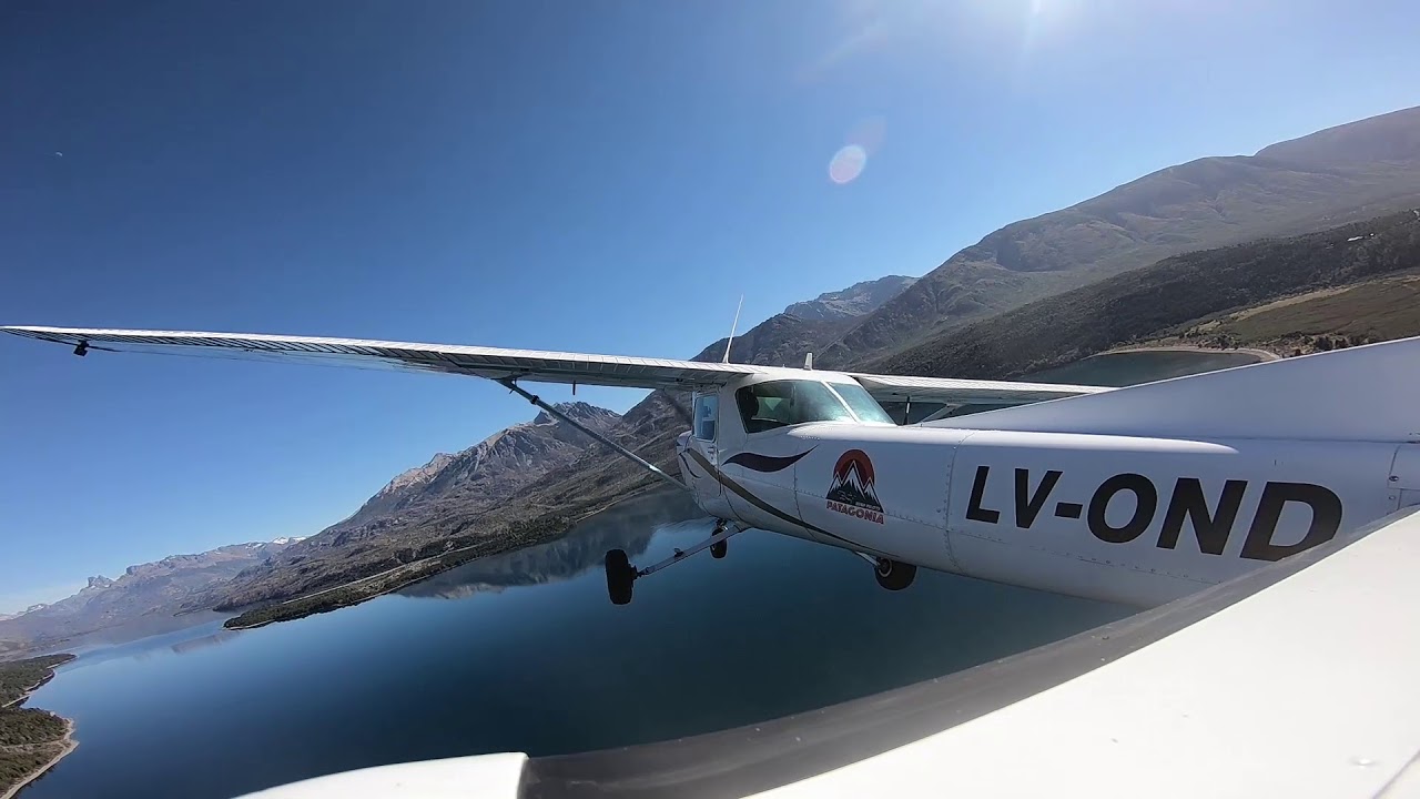 UNA DE LAS PISTAS MAS LINDAS DE ARGENTINA !!! Lago Cholila Aerofishing Lodge