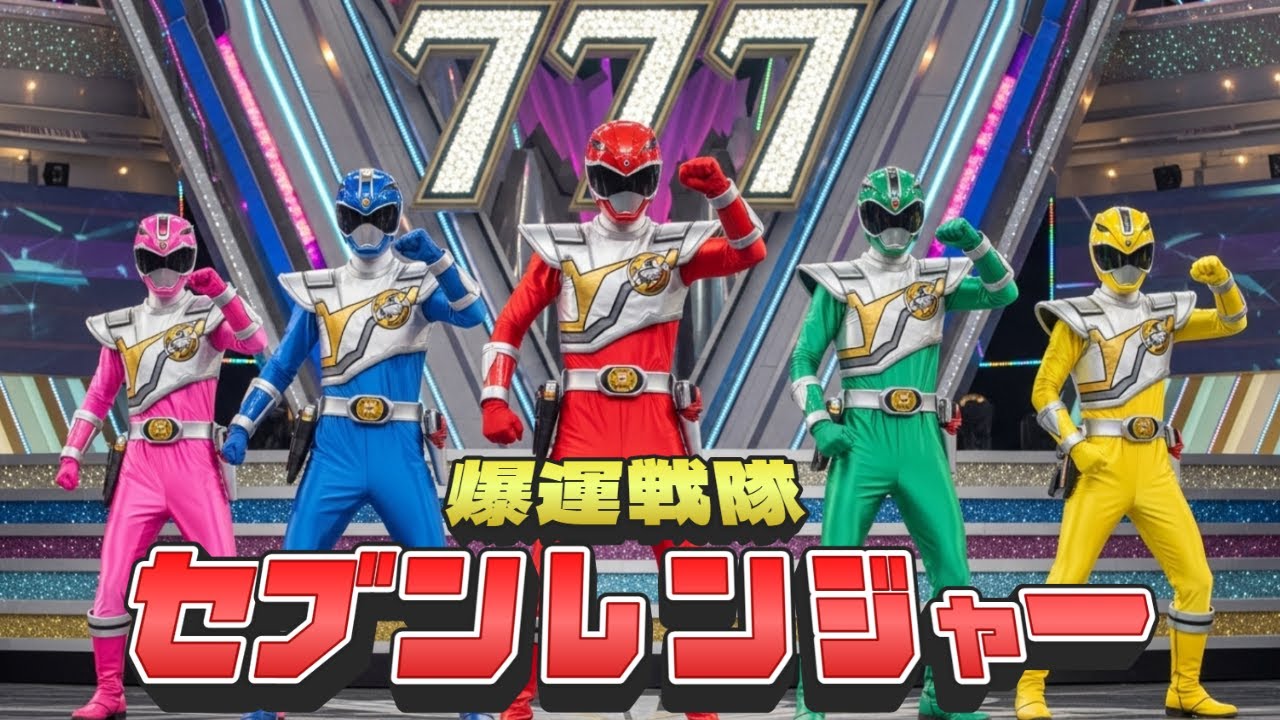 Lucky Strike Force: Sevenranger: Unleashed A New Era of Original Power ...