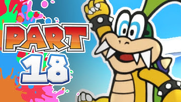 Paper Mario Color Splash 100% Walkthrough - Part 18 - The Golden Coliseum (Iggy)