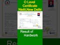 o level certificate || NIELIT || New Delhi || #nielit #icatips #shorts ||
