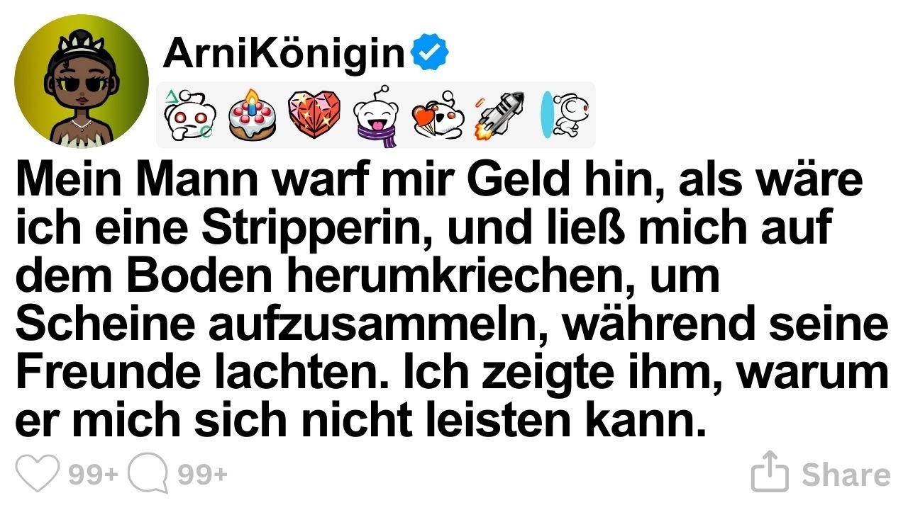 [GANZE STORY] Mein Mann warf mir Geld hin, als wäre ich eine Stripperin, und ließ mich auf dem Boden