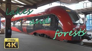With the High Speed Train from Gothenburg to Stockholm - Sweden 4K Travel Channel