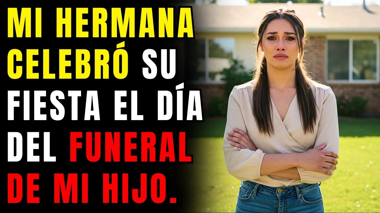 Mi HERMANA celebró su FIESTA el día del FUNERAL de mi HIJO  Dijo que su muerte no era gran cosa