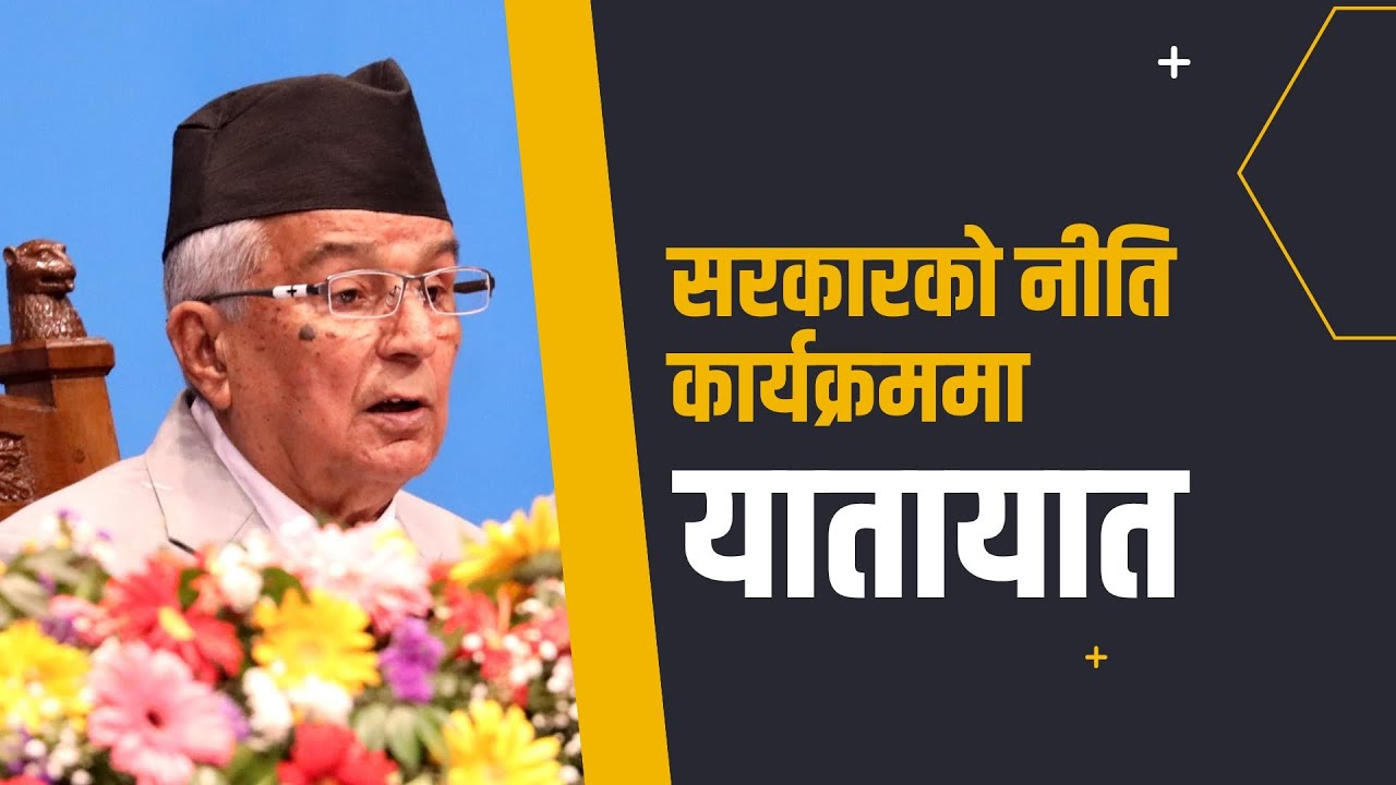 Transport in Government Policies and Programmes