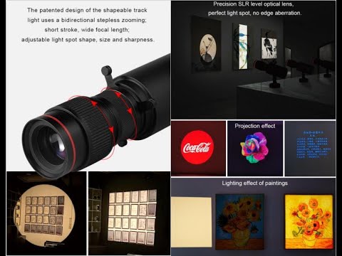 The description of framing projector track light