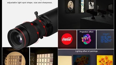 The description of framing projector track light