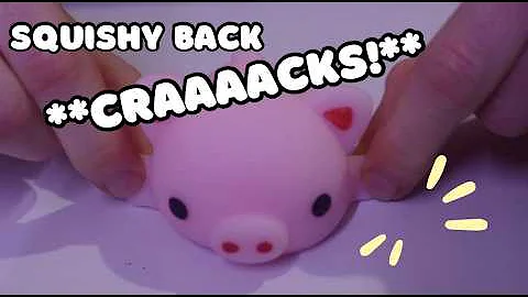 ASMR Squishy Tingle Appointment! (back cracks and massage)