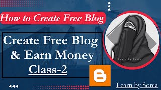 Create FREE BLOG & Earn Money Online | What is Blogger  | Full Basic Tutorial Guide in Hindi Urdu