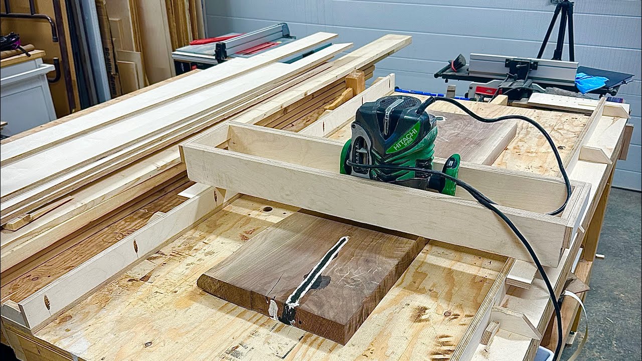 Router Sled Timelapse Build - YouTube