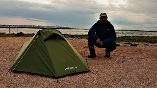 WALKING AND WILD CAMPING AROUND CANVEY ISLAND | WE FINALLY FOUND ALAN! | LIGHTWEIGHT SET UP