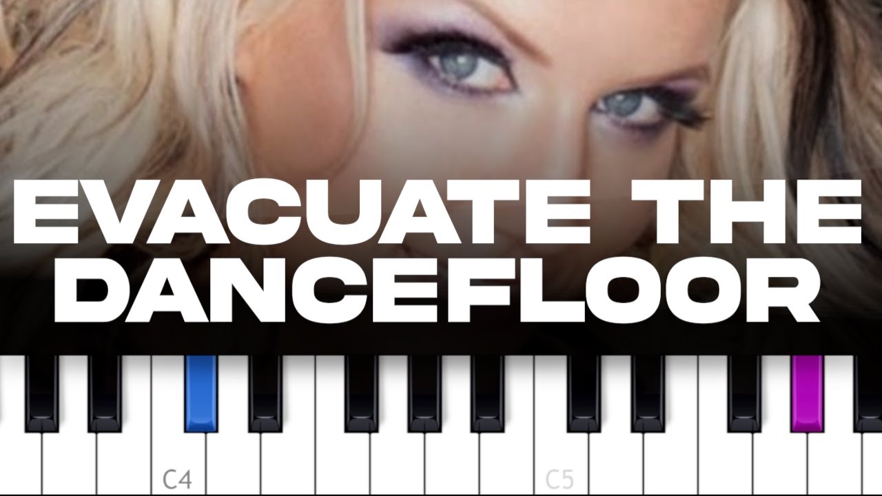 Cascada - Evacuate the Dancefloor (piano tutorial) - YouTube