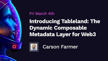 Tableland  Introducing Tableland: The Dynamic Composable Metadata Layer for Web3