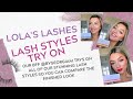 Magnetic Lashes: Full Collection Try On with Georgia Massey || Lola's Lashes