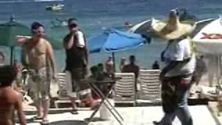 mango deck beer drinking contest