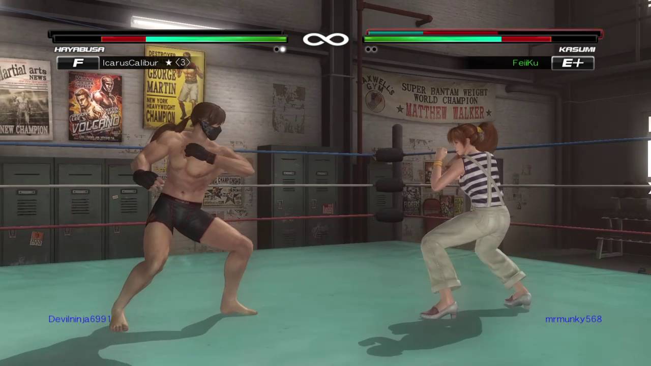 DOA5LR IcarusCalibur vs FeiiKu!