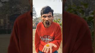 ZOMBIE GOLDEN CHOCOLATE🍫🦠#zombievirus #zombiemovie #zombie #zombies #zombieshorts #shorts #chocolate